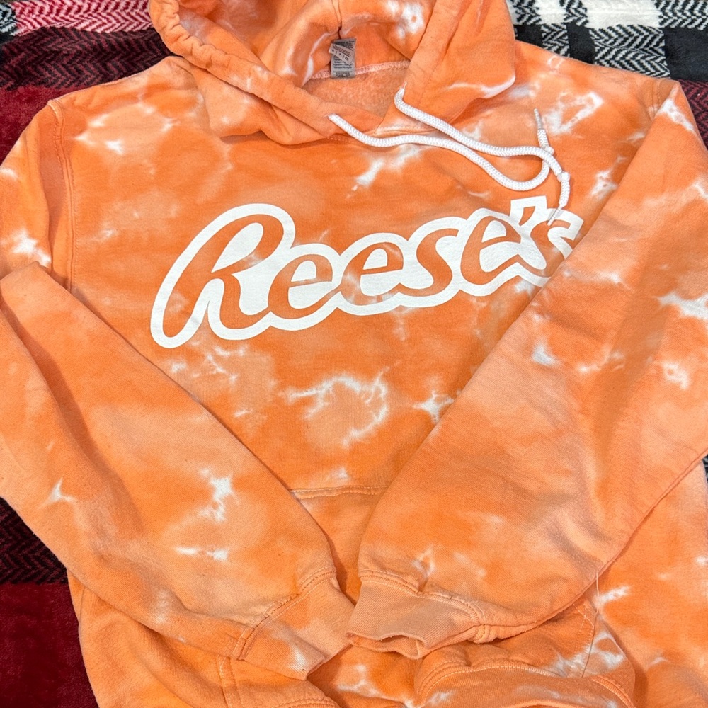 Reese's Orange Tie-Dye Hoodie